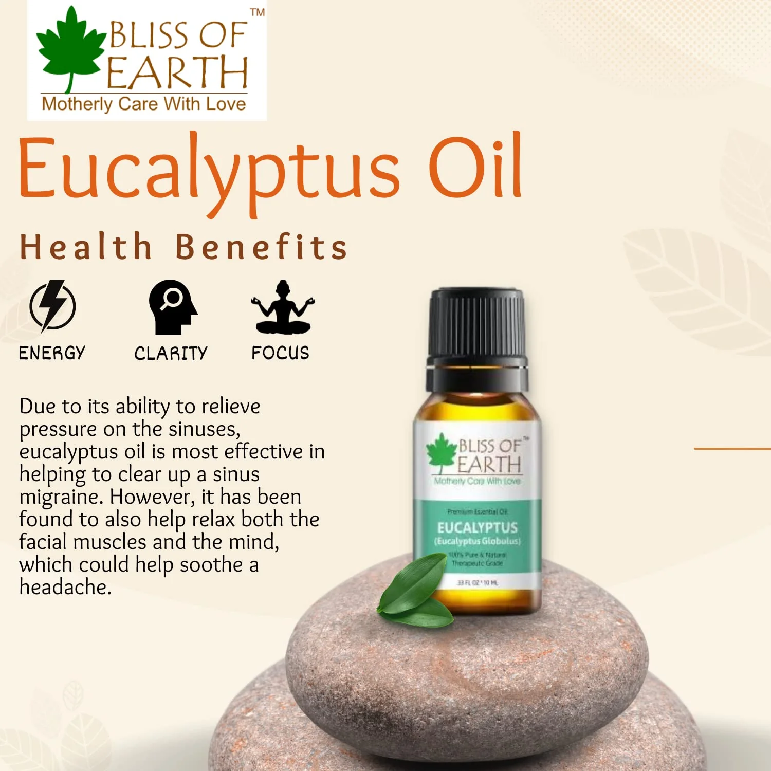 Bliss of Earth 100% Pure Eucalyptus & Cedarwood Essential Oils Combo (10ml) for Mosquito & Bug Repelling (Pack of 2) - Image 8