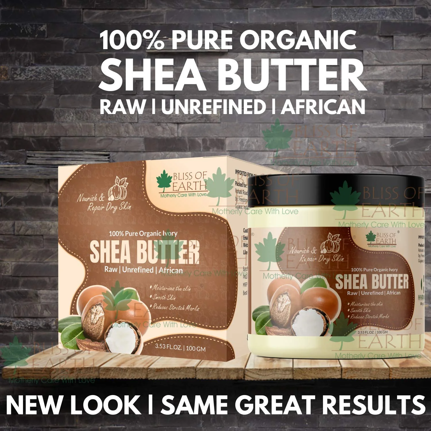 Pure Organic Ivory Shea Butter Refill Pack  200GM - Image 6