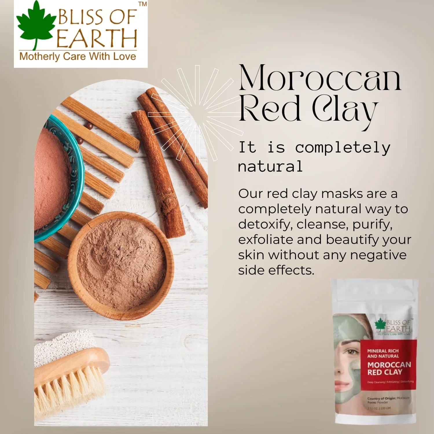 Moroccan Red Clay Mask - Image 5