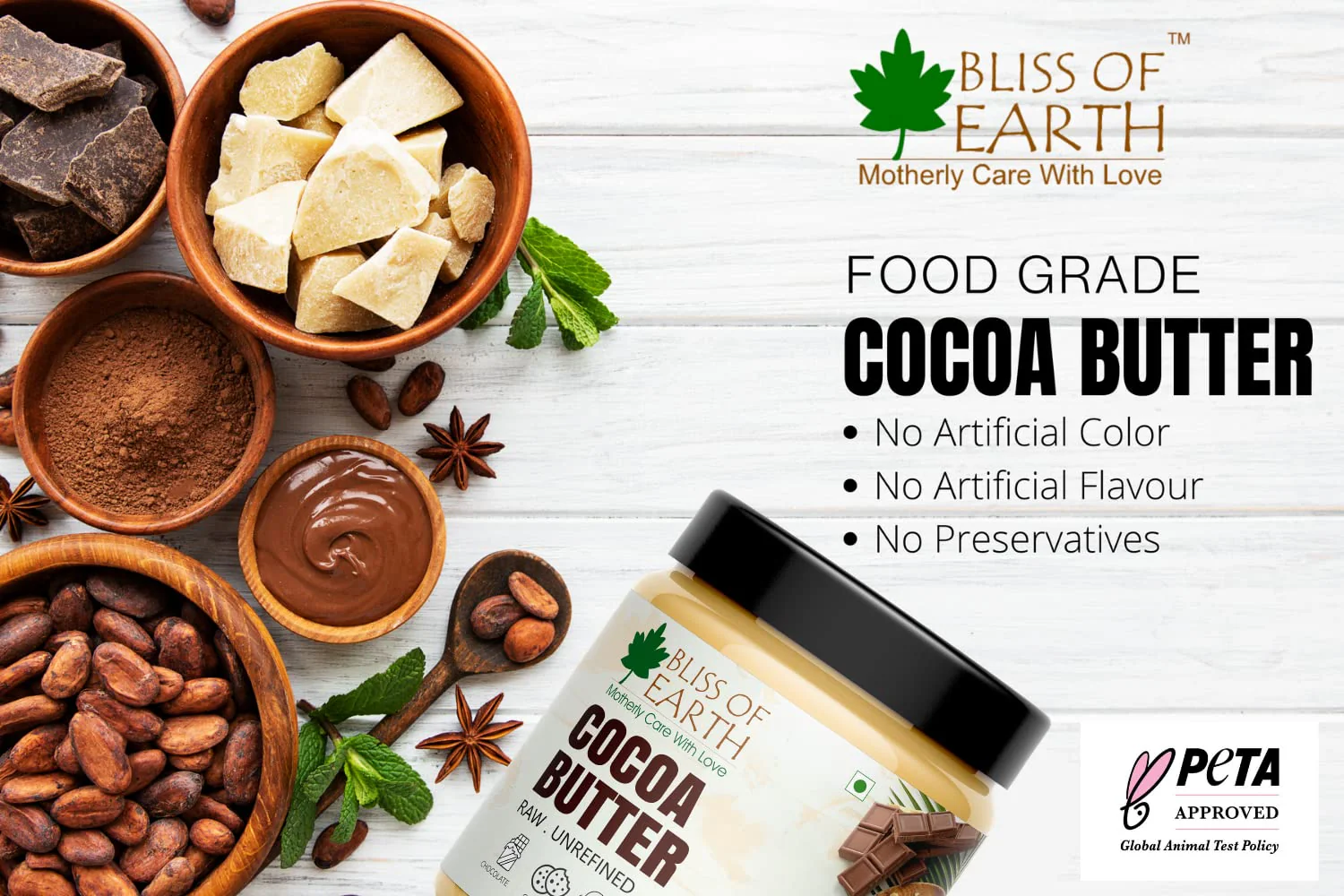Pure Organic African Cocoa Butter 200GM - Image 5