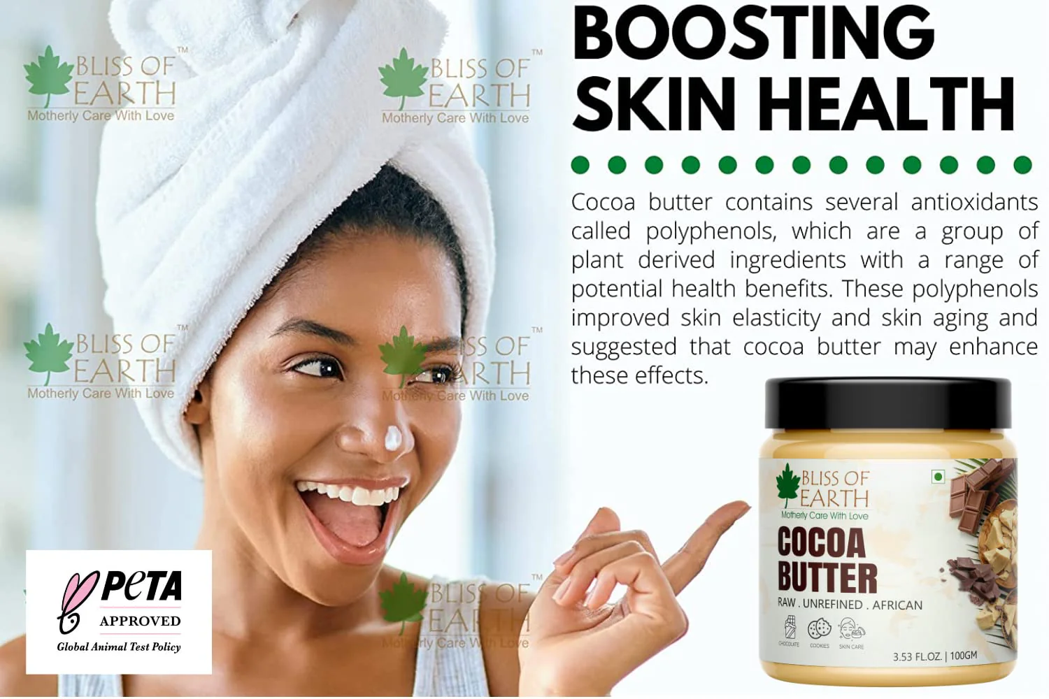Pure Organic African Cocoa Butter 100GM - Image 8