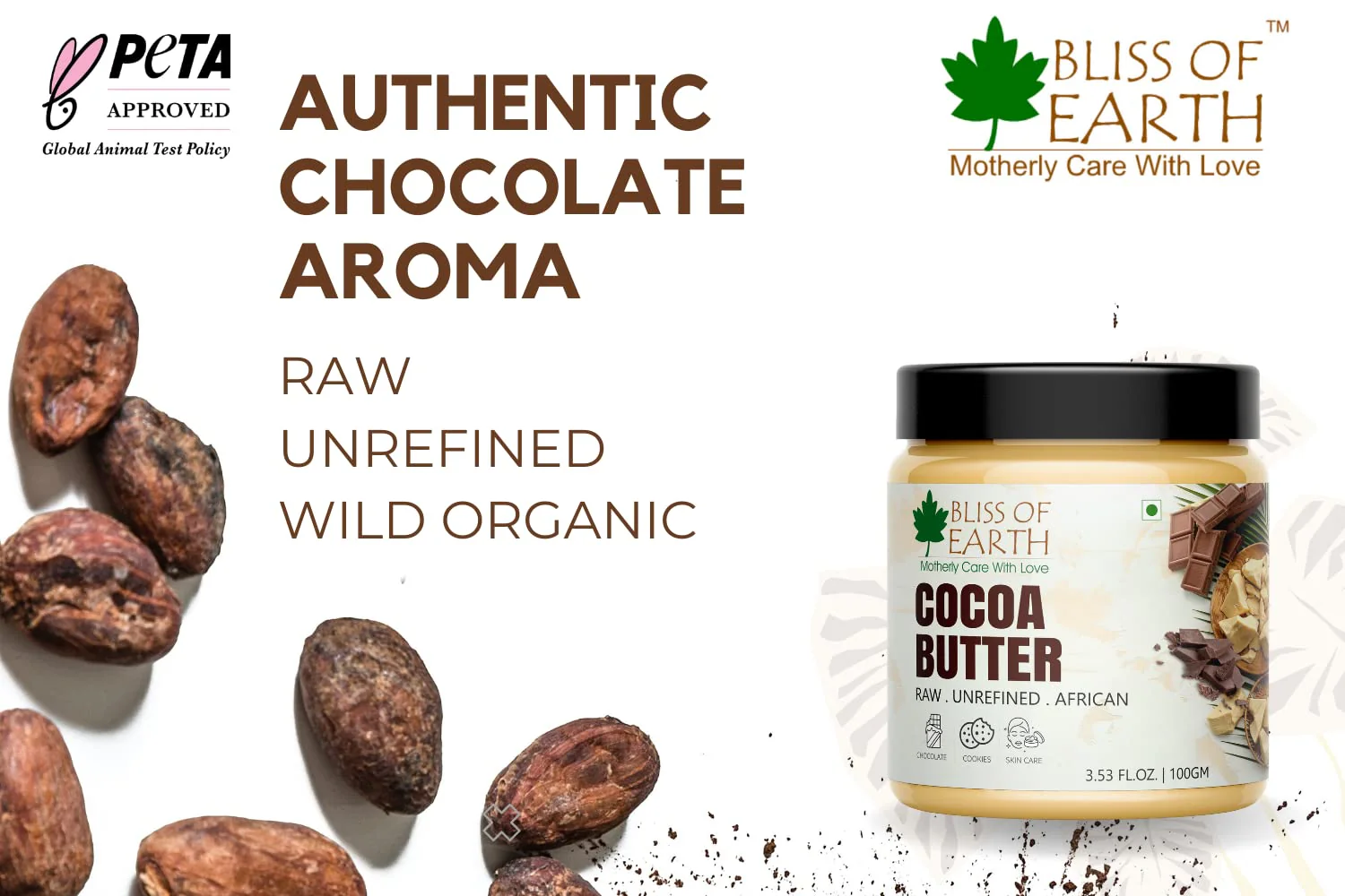 Pure Organic African Cocoa Butter 100GM - Image 9