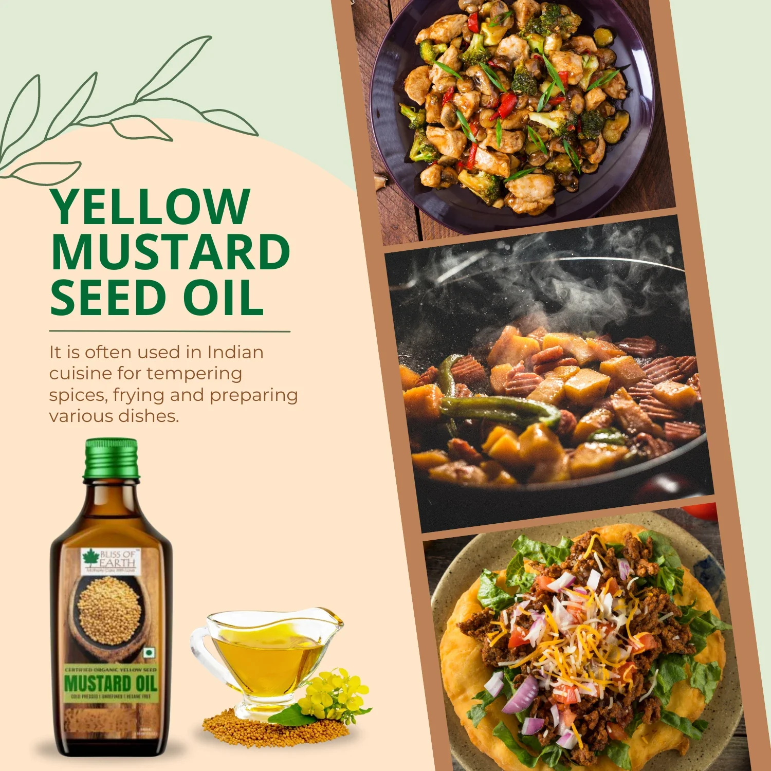 Yellow Mustad Seed Oil - Image 6